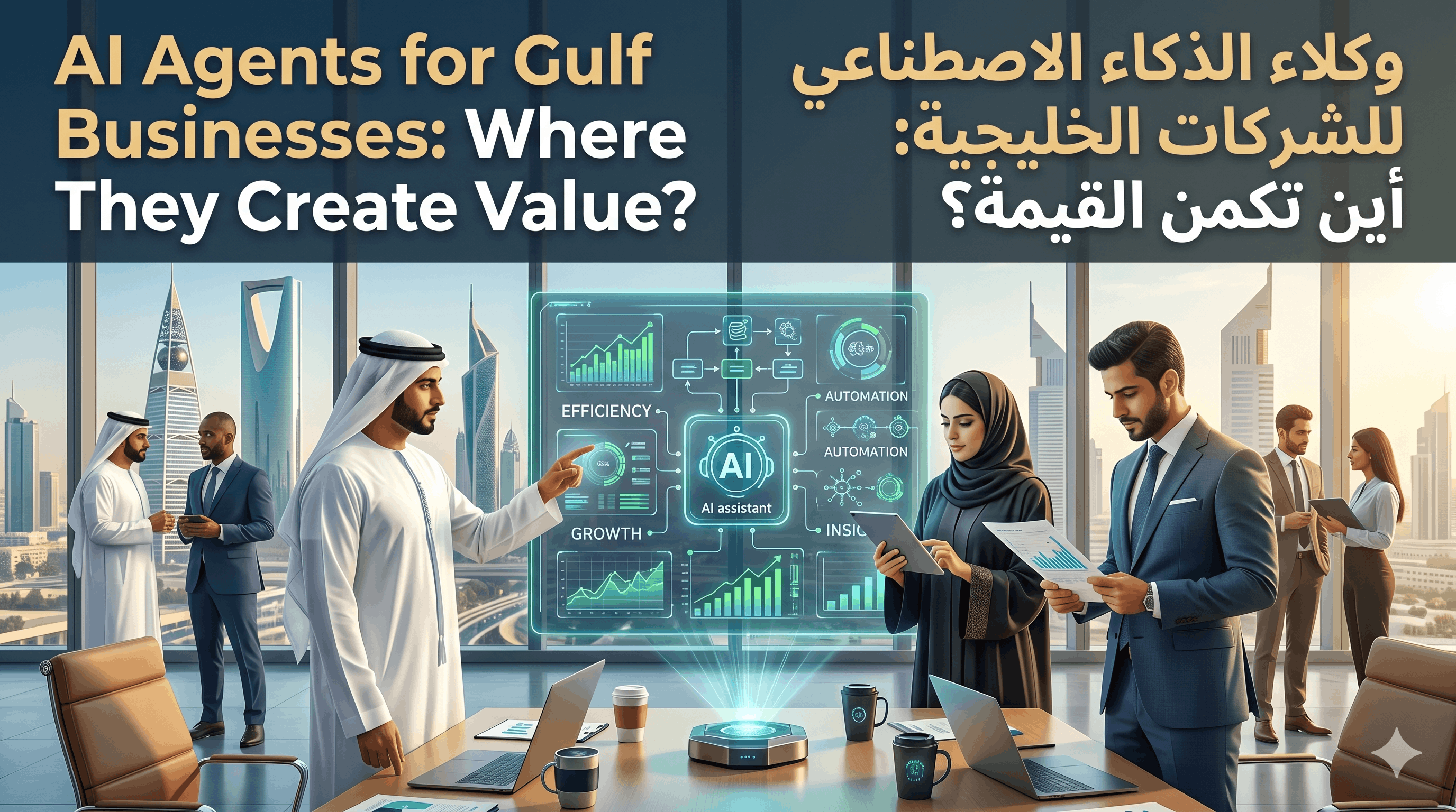AI Agents for Gulf Businesses: Where They Create Value?