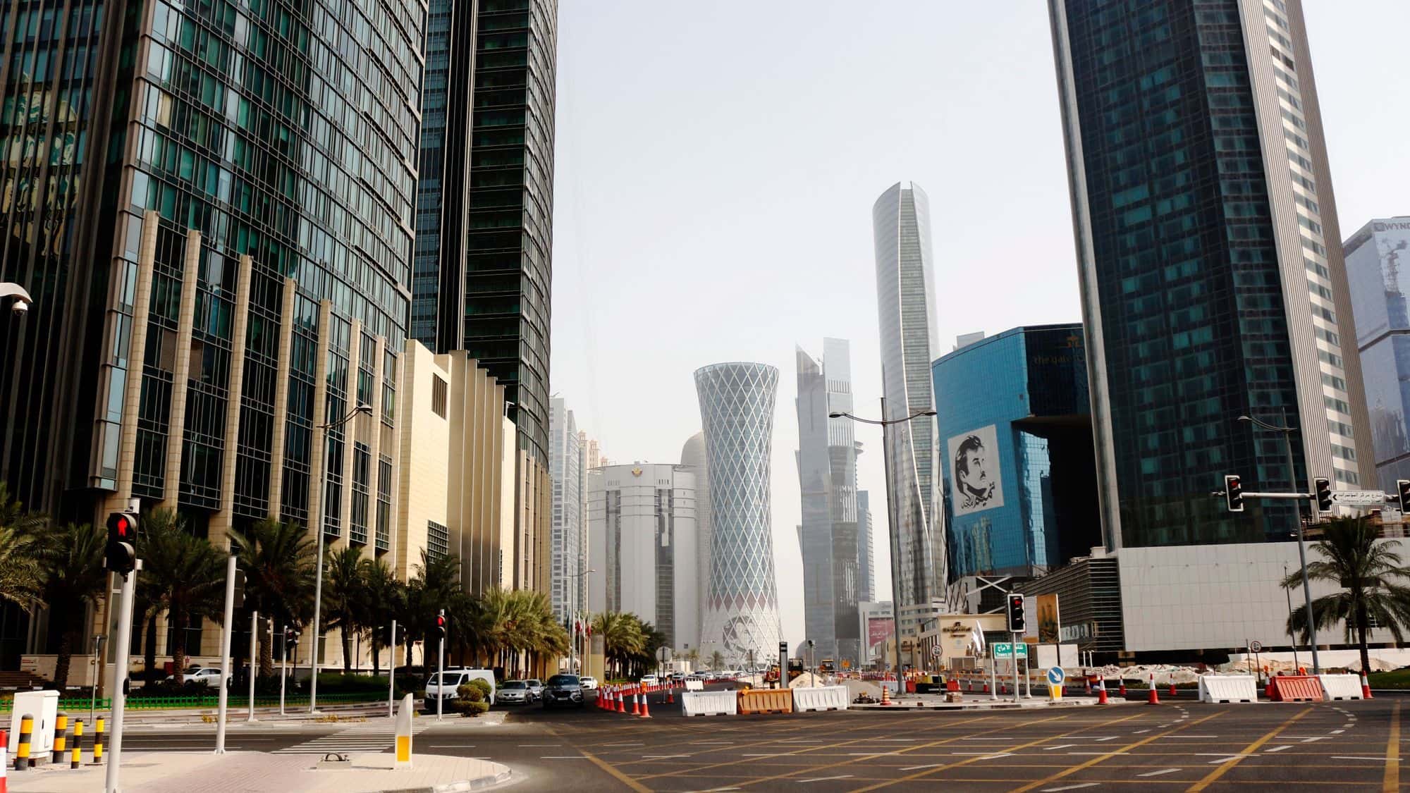 Doha business district for a Gulf company AI roadmap
