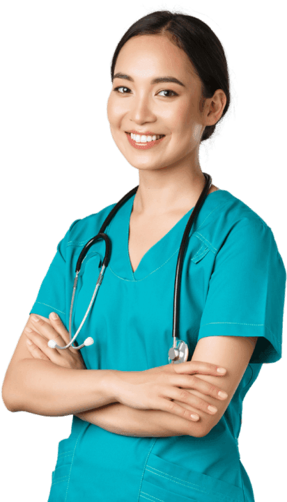 Nurse representing coordinated patient and clinic journeys