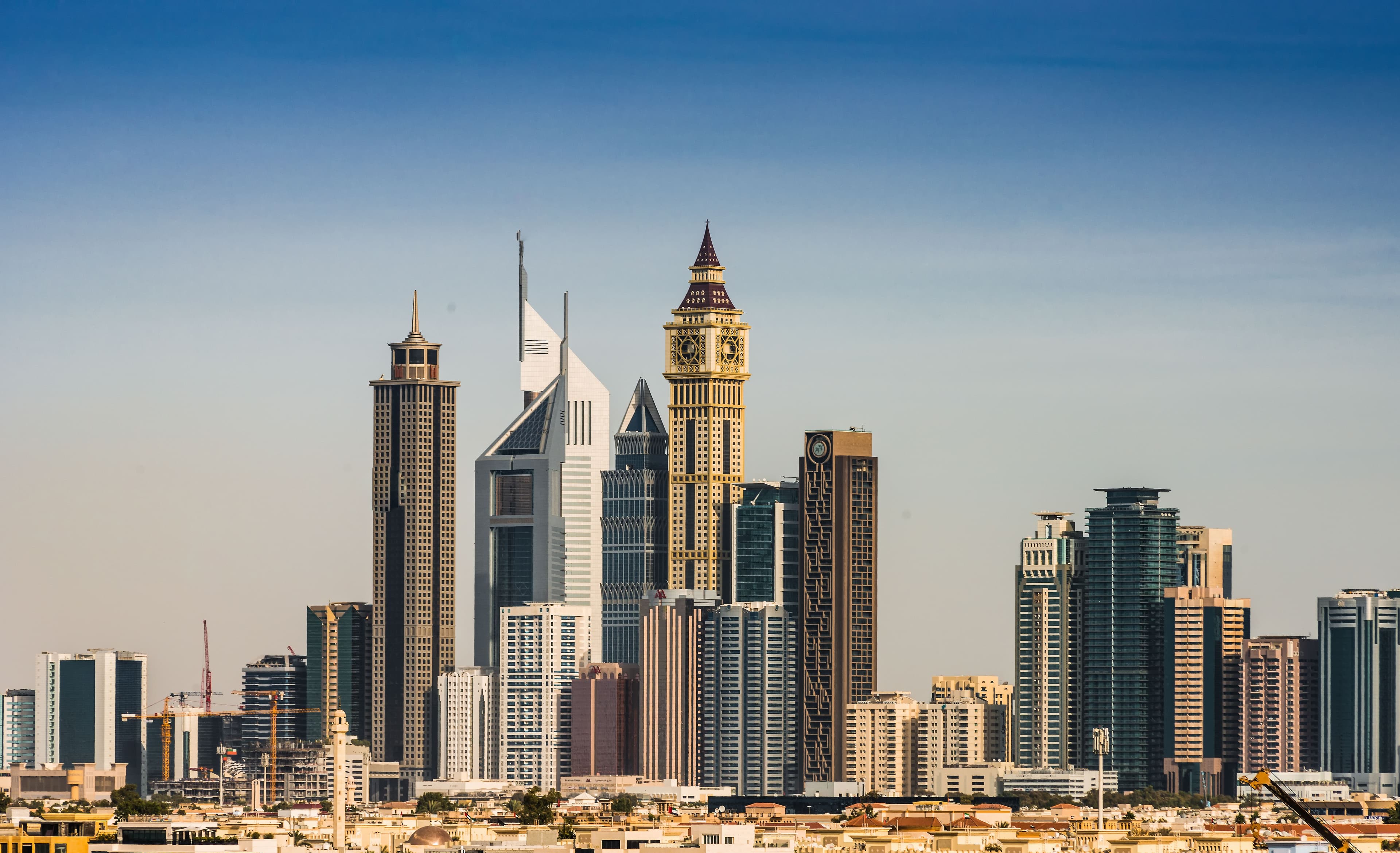 Dubai skyline for a guide to the best web design company in Dubai
