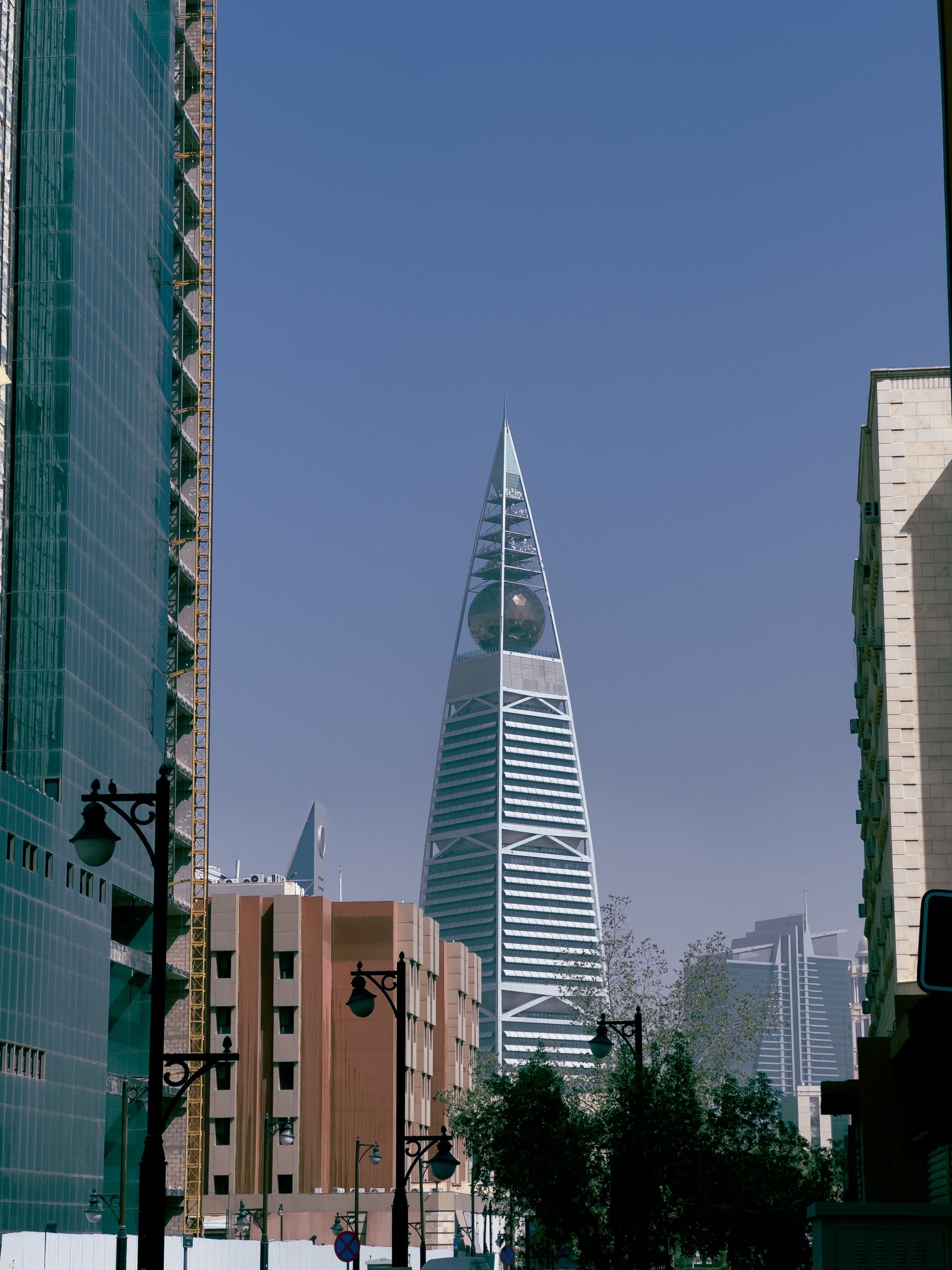 Riyadh skyline representing the Saudi website design market